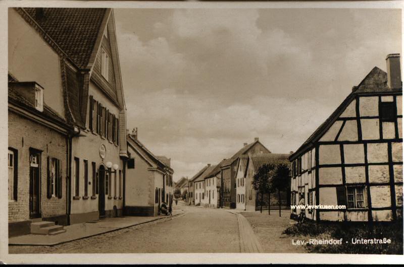 Foto der Unterstr.: Postkarte Unterstraße