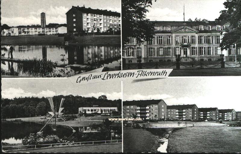 4fach-Postkarte Alkenrath