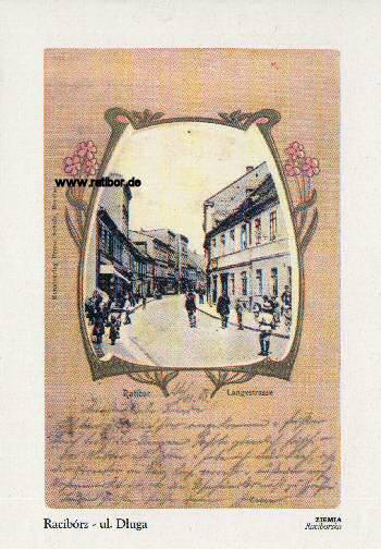 Lange Straße in Ratibor