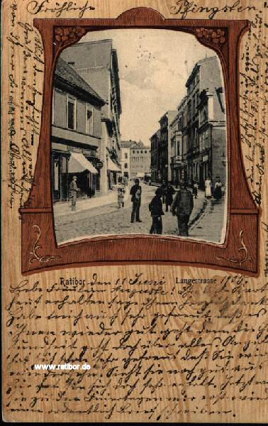 Lange Straße in Ratibor