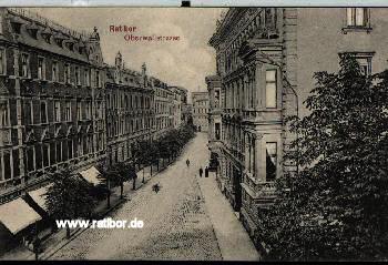 Oberwallstraße in Ratibor