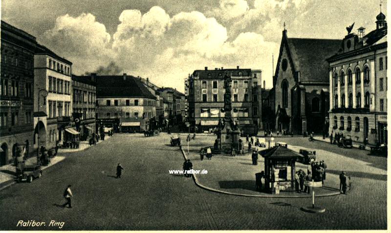 Ratiborer Ring mit Blick in Richung Oder