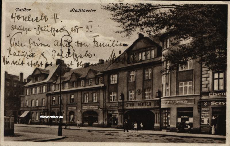 Stadttheater in Ratibor