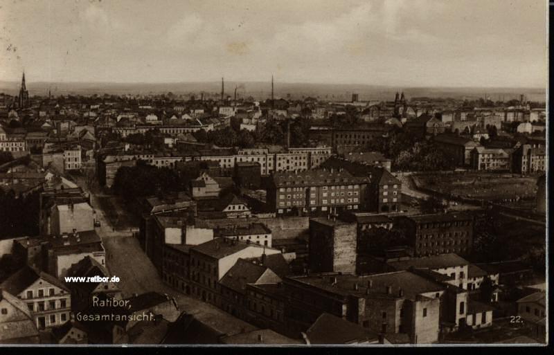 Luftbild von Ratibor