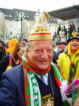 Hans Georg Meyer im Schlebuscher Karneval