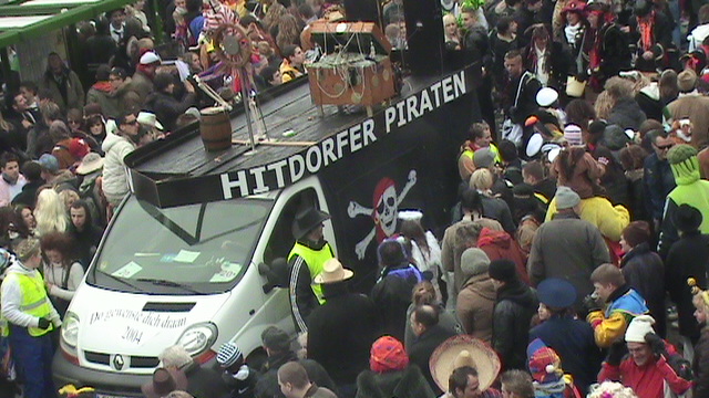 Hitdorfer Karnevalszug 2010: Piraten