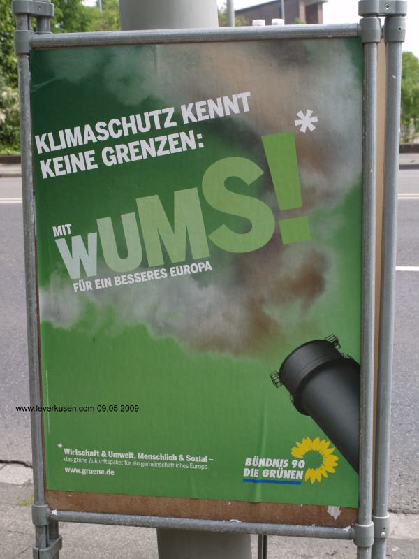 Klimaschutz kennt keine Grenzen (Grüne)