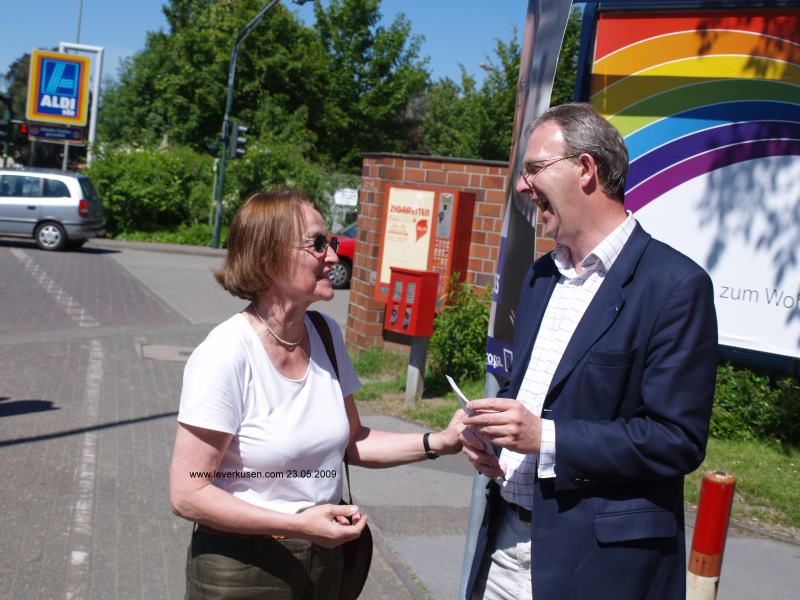 Axel Voss und Ursula Monheim