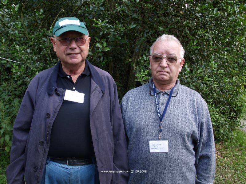 Sigisbert Nitsche und Michael Roth vom Seniorenring
