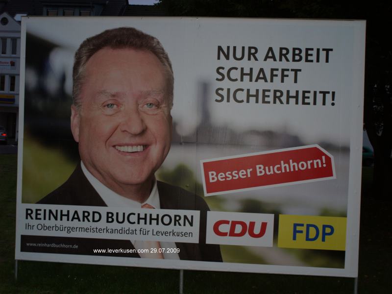 Großplakat Buchhorn