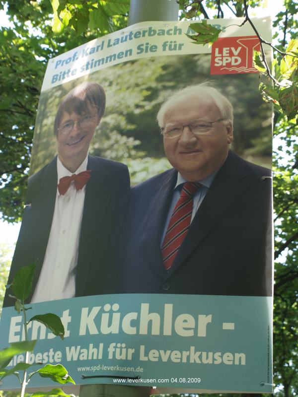 Wahlplakat Lauterbach + Küchler