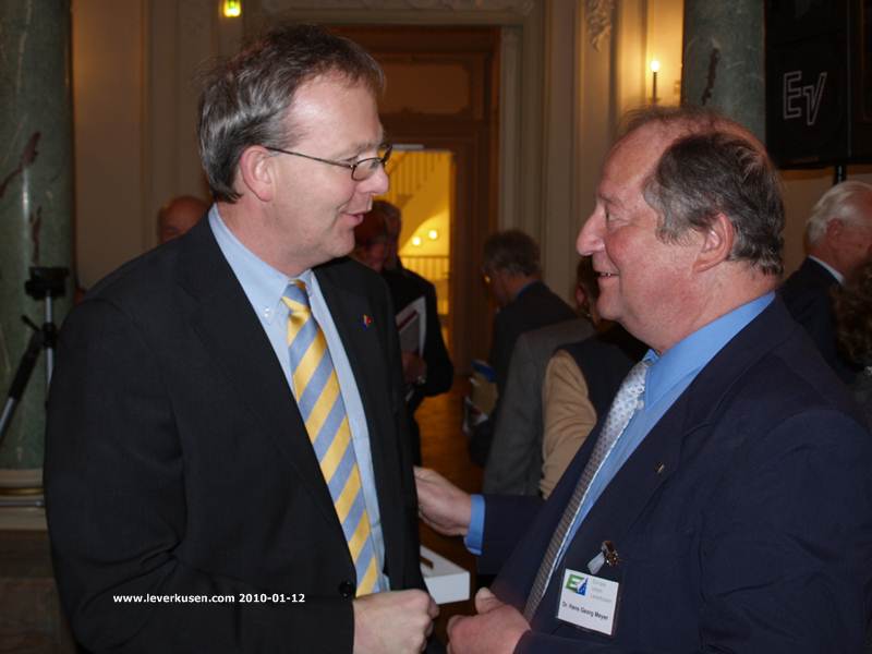 Hans Georg Meyer und Axel Voss