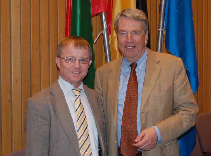 Rüdiger Scholz und Helmut Linssen