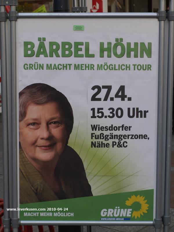 Bärbel-Höhn-Plakat