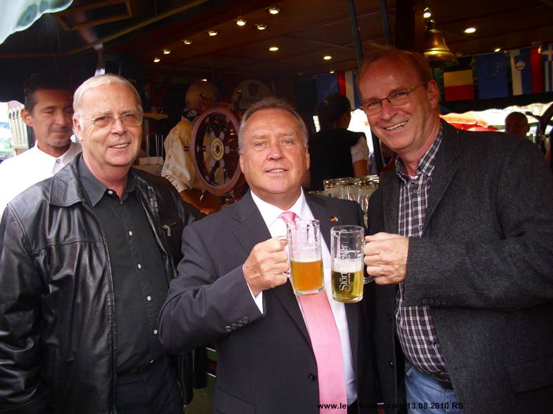 Schiefer, Buchhorn und Nolden auf der Bierbörse