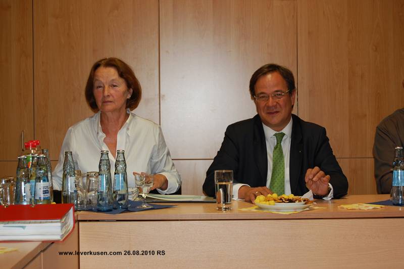 Ursula Monheim und Armin Laschet