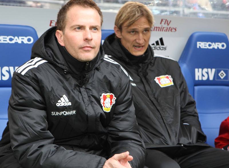 Sascha Lewandowski  und Sami Hyypiä