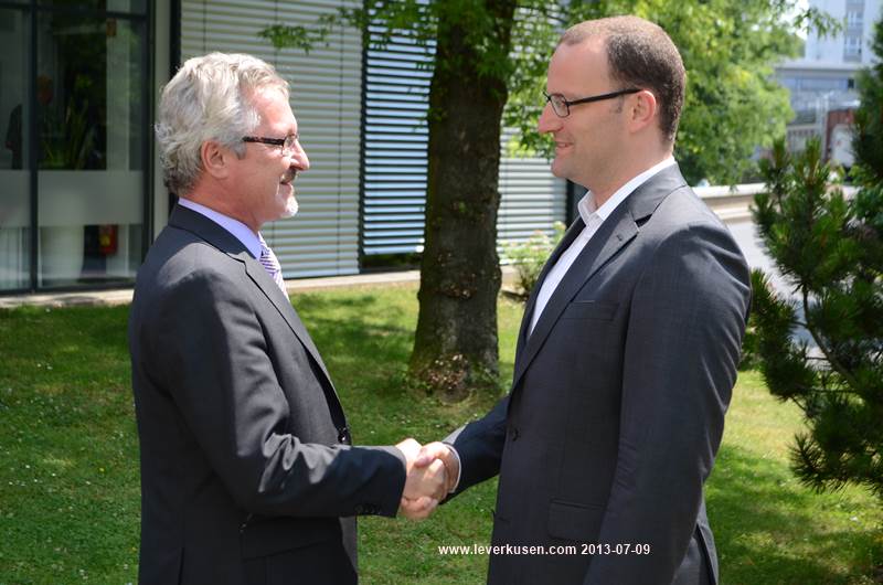 Hans-Peter Zimmermann und Jens Spahn