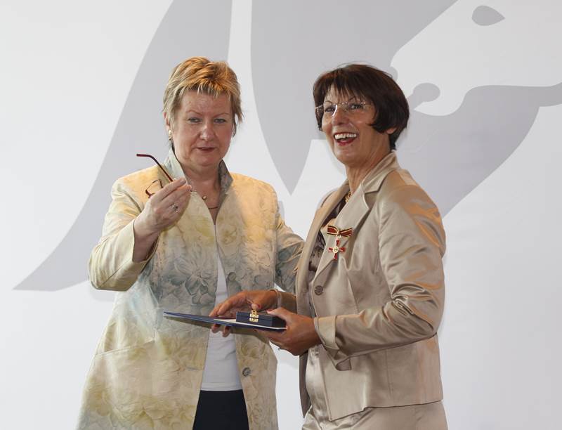 Sylvia Löhrmann und Marcella Dorn