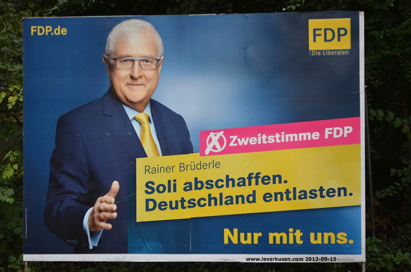 Brüderle-Plakat