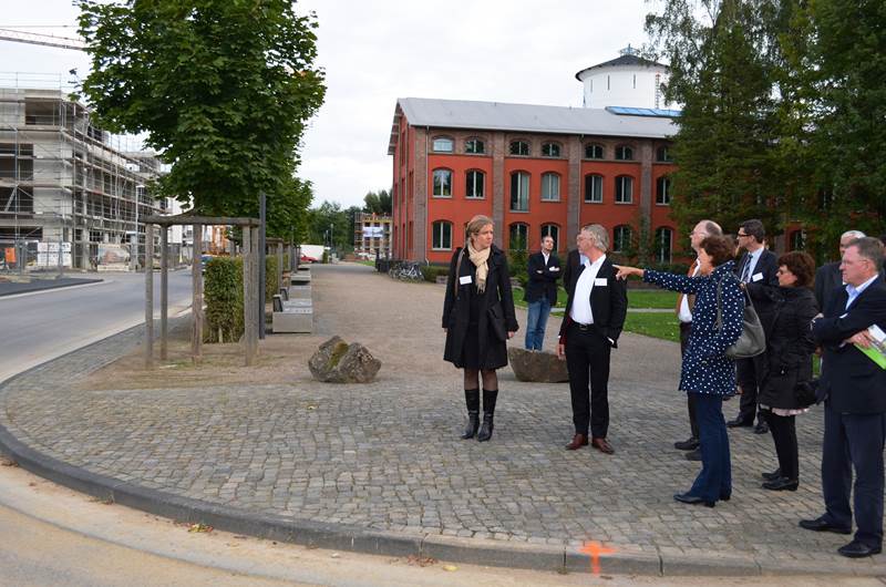 Investorentour in der Neuen Bahnstadt