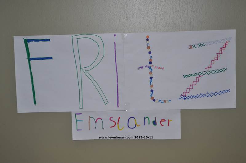Fritz Emslander, Schild