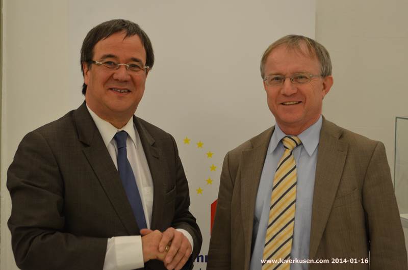 Armin Laschet und Rüdiger Scholz