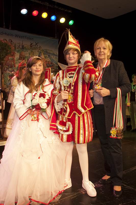 Opladener Kinderprinzen mit Hannelore Kraft