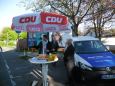 Wahlkampfstand CDU Quettingen 