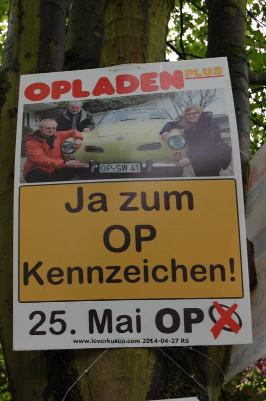 Ja zum OP Kennzeichen<BR>
OP SW 41