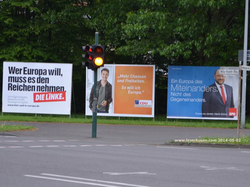 Wahlkampf-Plakate
