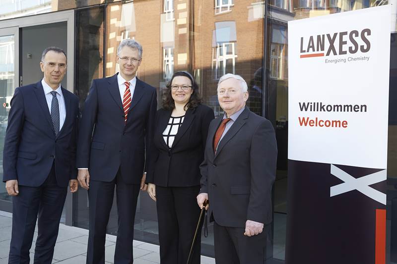 Nahles bei Lanxes