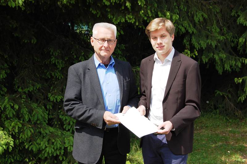 Helmut Nowak und Nico Balzer