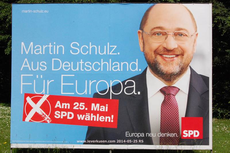 Martin Schulz, Plakat