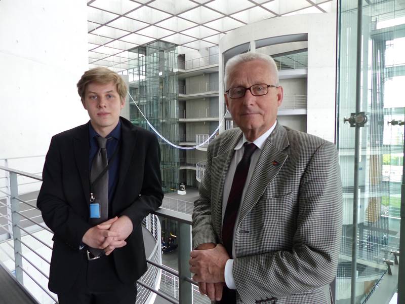 Nico Balzer und Helmut Nowak