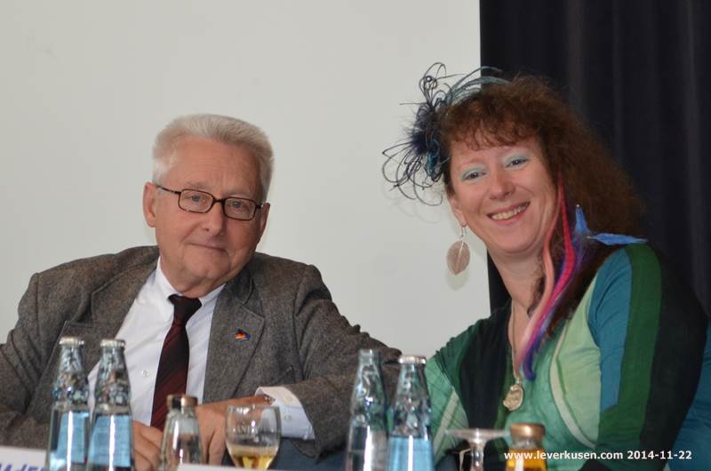 Helmut Nowak und Andrea Milz