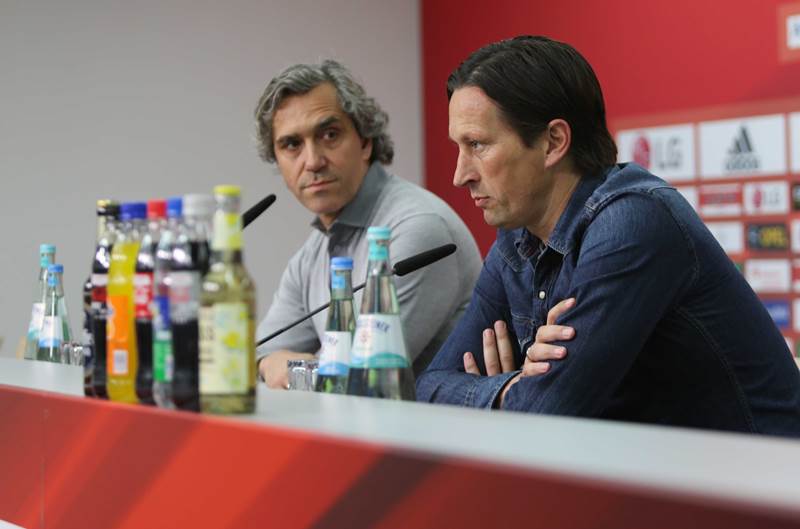 Roger Schmidt und Dirk Mesch