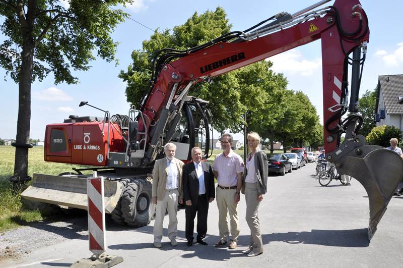 Baustart am Kleingansweg