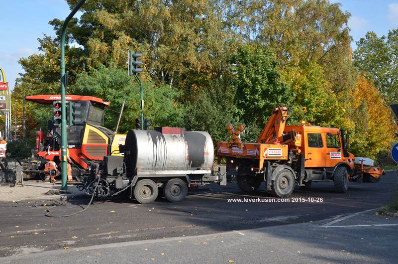 Baustelle Abfahrt Fixheider Str. zum Europaring