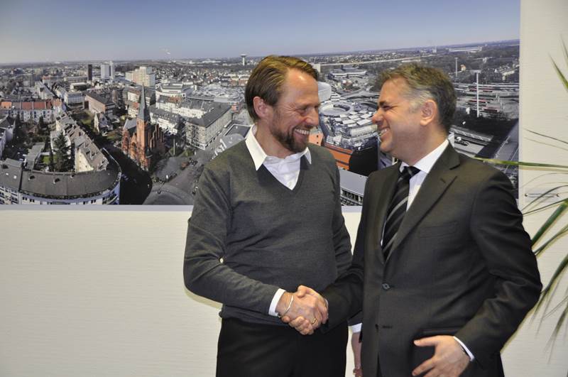 Uwe Richrath und Hüseyin Emre Engin