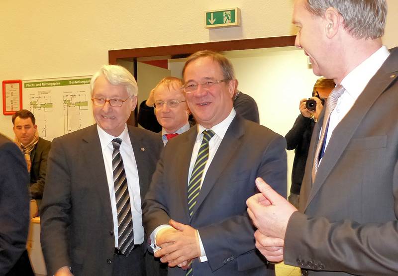 Nowak, Scholz, Laschet und Eimermacher