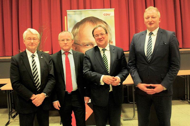 Nowak, Scholz, Laschet und Schönberger