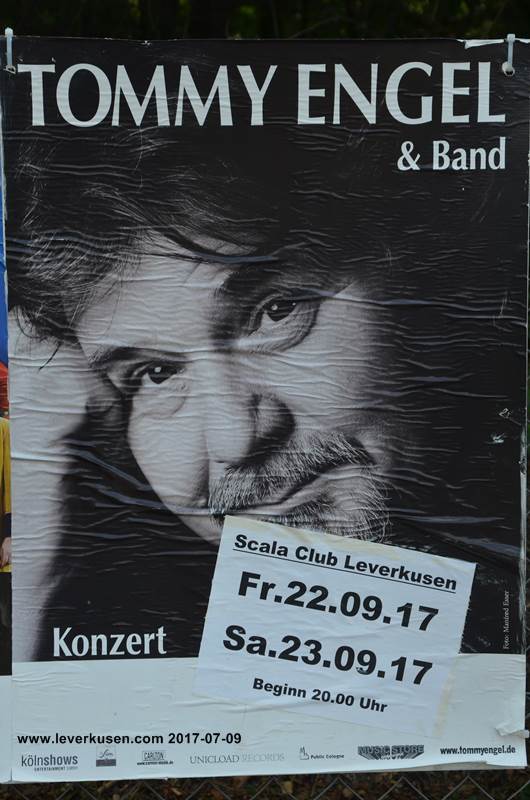Tommy Engel, Plakat