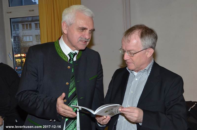 Josef Drobny und Rüdiger Scholz