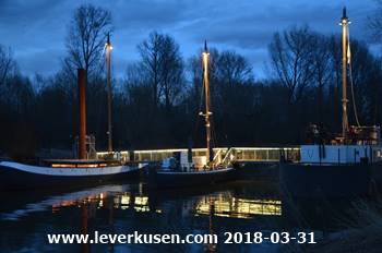 Schiffsbrücke Wuppermündung Schiffsbrücke Wuppermündung