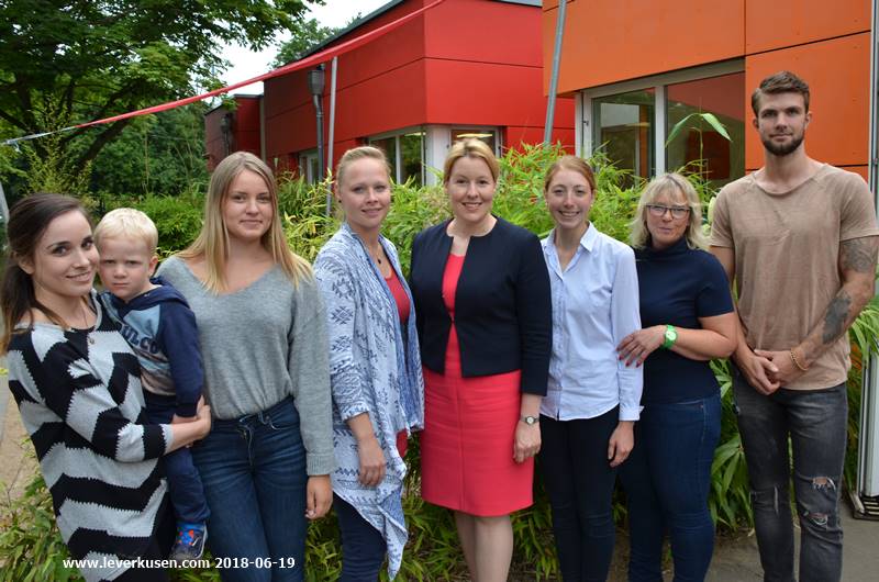 Franziska Giffey bei den Xkids