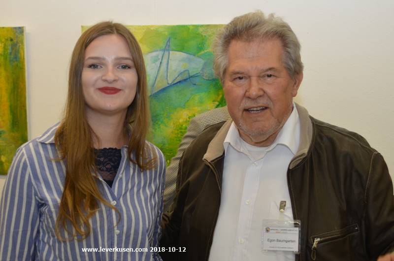 Janina Steffes und Egon Baumgarten