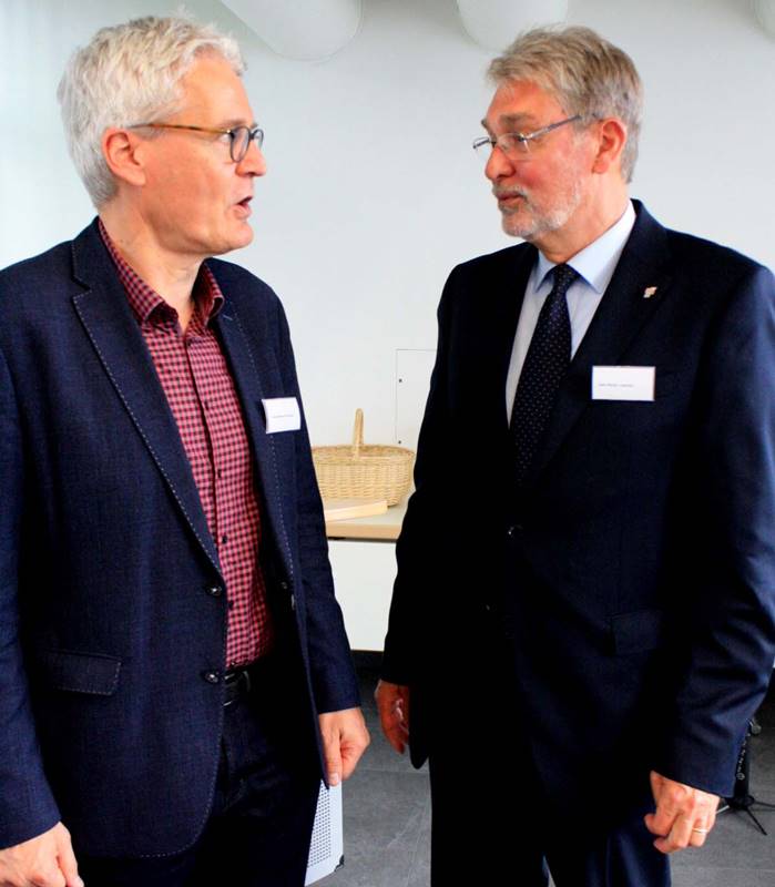 Dieter Fischbach und Gert-René Loerken