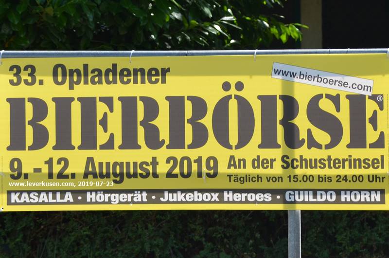 Bierbörse, Plakat