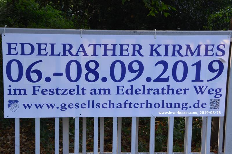 Edelrather Kirmes, Banner